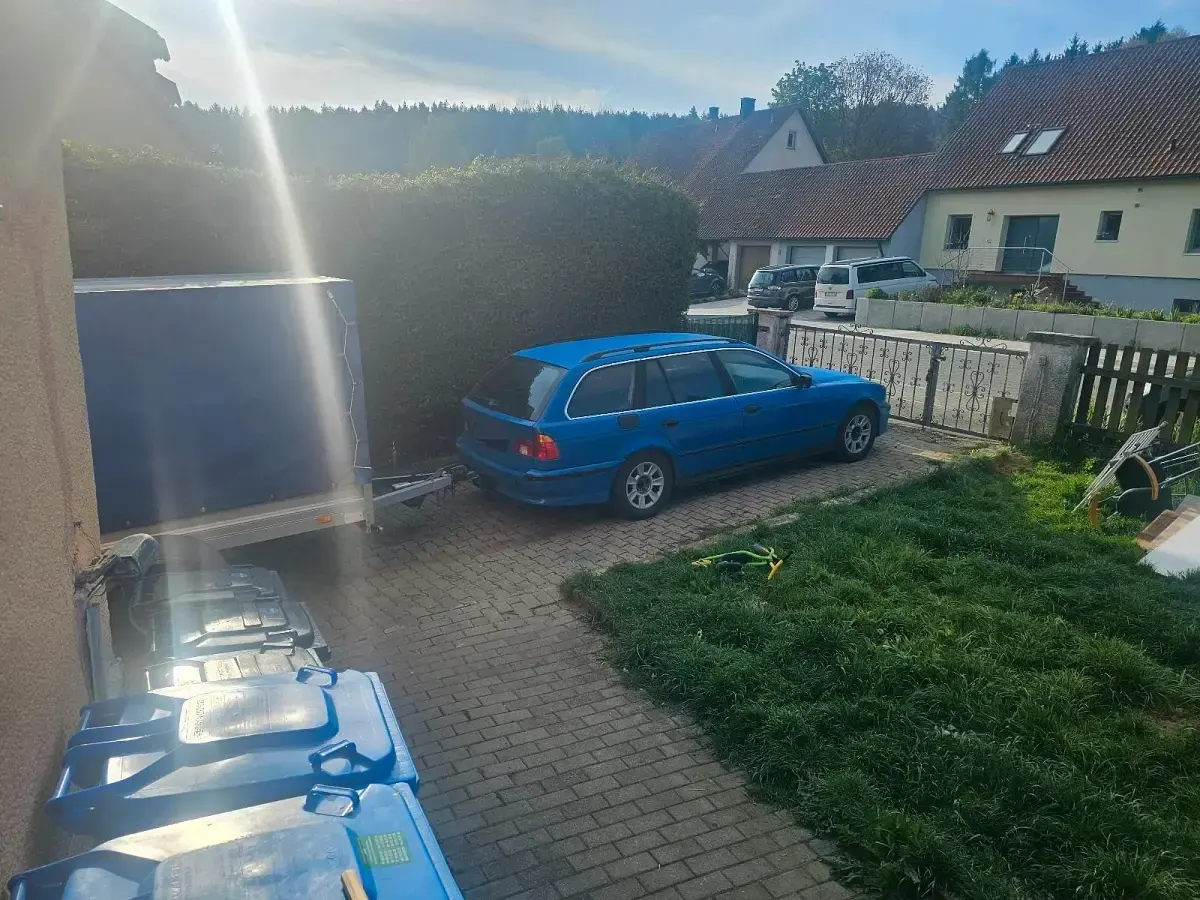 Brugt BMW 525 163 HK (119 kW) 2003 Blå Stationcar
