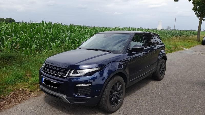 Blau Gebraucht 2019 Land Rover Range Rover evoque SE SUV | 21.900 € - Bild 1/4