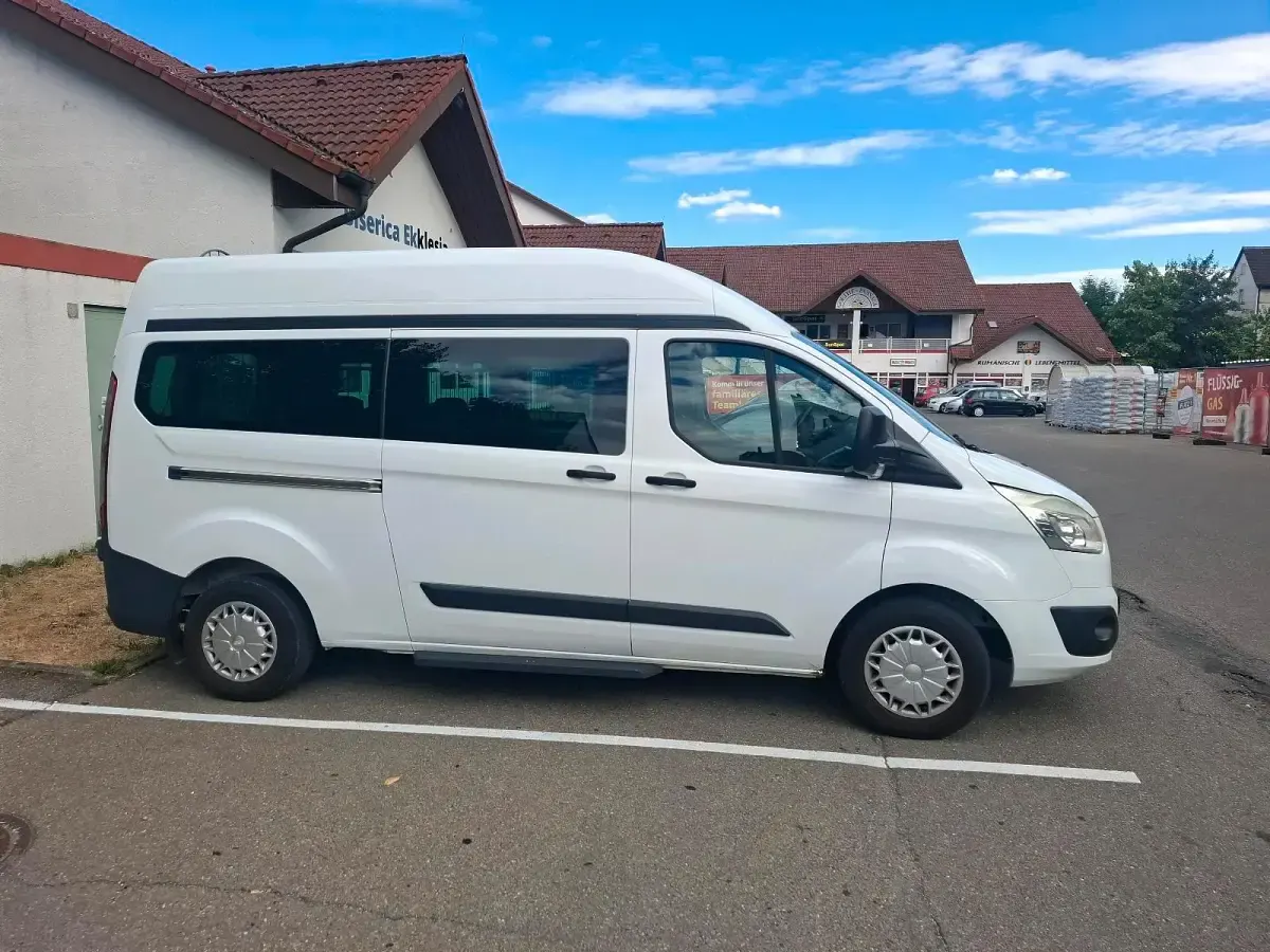 Gebraucht Ford Transit Custom 105 PS (77 kW) 2014 Blau Van / Kleinbus