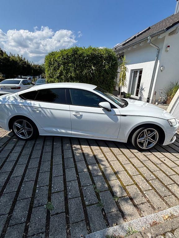 Gebraucht Audi A5 Sportback S-Line 204 PS (150 kW) 2021 Weiß Kleinwagen