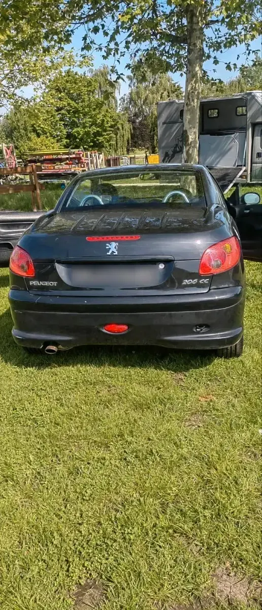 Gebraucht Peugeot 206 CC 136 PS (100 kW) 2004 Schwarz Cabrio