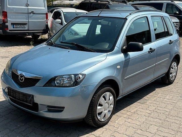 Gebraucht Mazda 2 Exclusive 80 PS (58 kW) 2004 Blau Kleinwagen