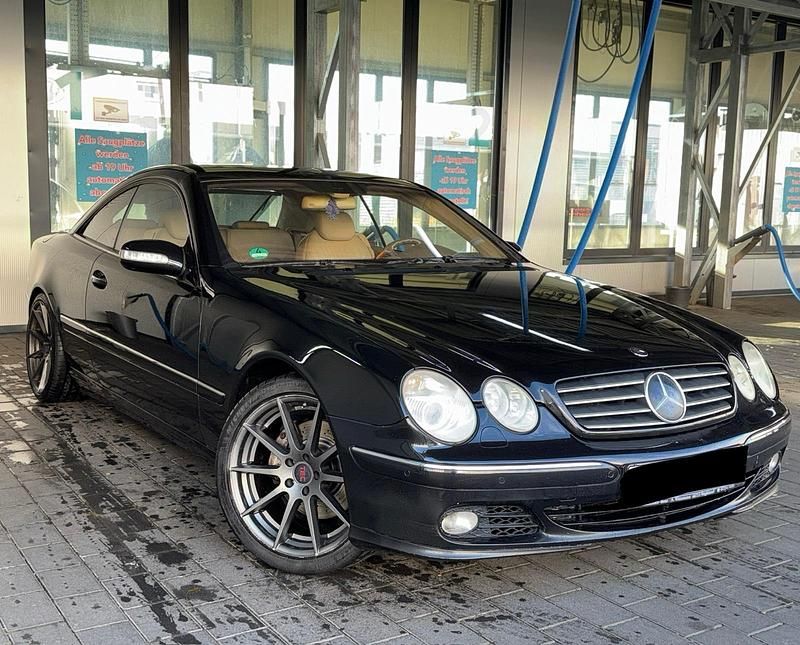 Schwarz Gebraucht 2003 Mercedes CL500 Coupé | 7.990 € (Superpreis) - Bild 1/4