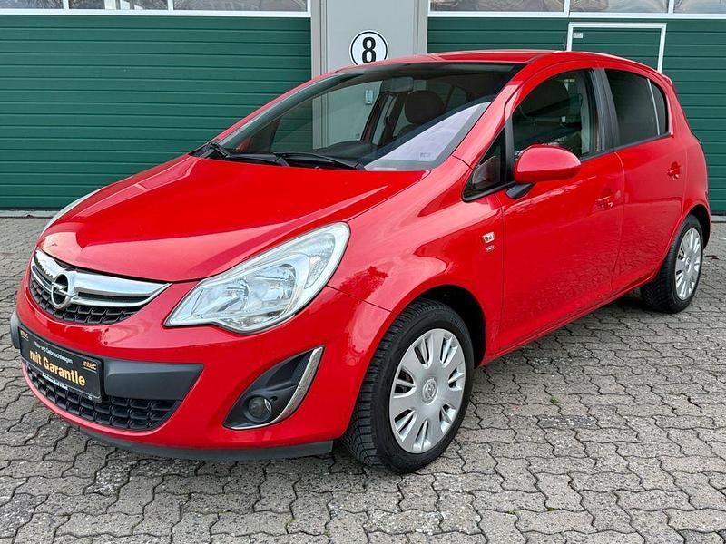 Gebraucht Opel Corsa Selection 95 PS (69 kW) 2011 Rot Kleinwagen