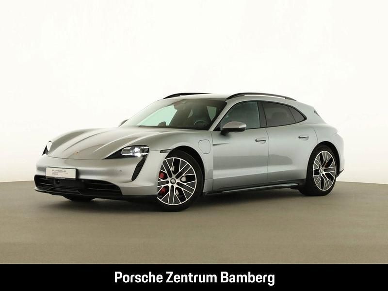 Dolomitsilbermetallic Gebraucht 2024 Porsche Taycan 4S Sport Turismo Limousine | 79.900 € (Guter Preis) - Bild 1/4
