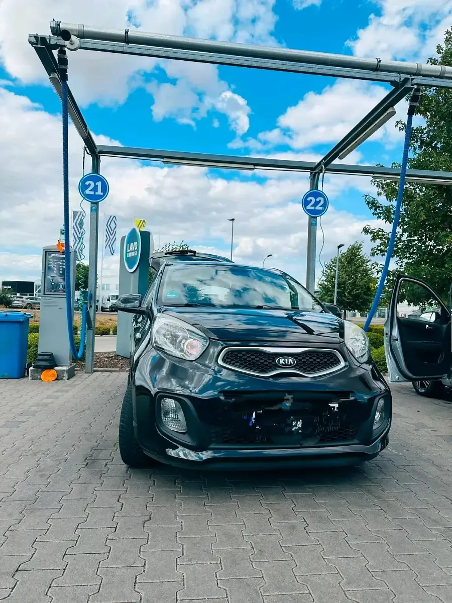 Gebraucht Kia Picanto 69 PS (50 kW) 2013 Schwarz Kleinwagen