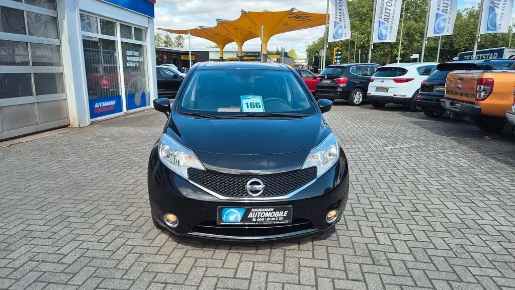 Gebraucht Nissan Note Acenta+ 98 PS (72 kW) 2016 Schwarz Kleinwagen