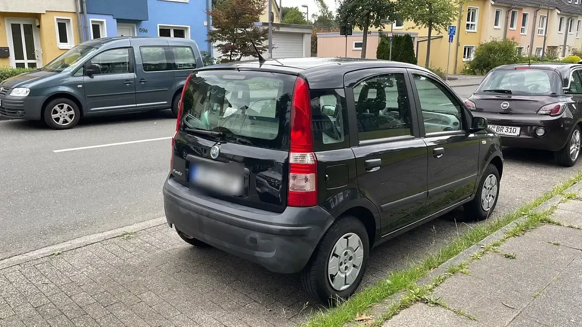 Gebraucht Fiat Panda 54 PS (39 kW) 2005 Schwarz Kleinwagen