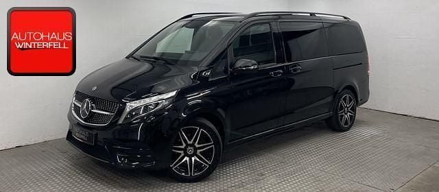 Obsidianschwarz Gebraucht 2022 Mercedes V300 AMG Van / Kleinbus | 55.400 € (Superpreis) - Bild 1/4