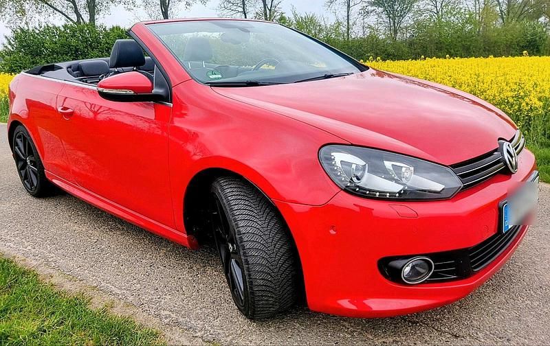 Gebraucht VW Golf Cabriolet Exclusive 150 PS (110 kW) 2016 Rot Cabrio