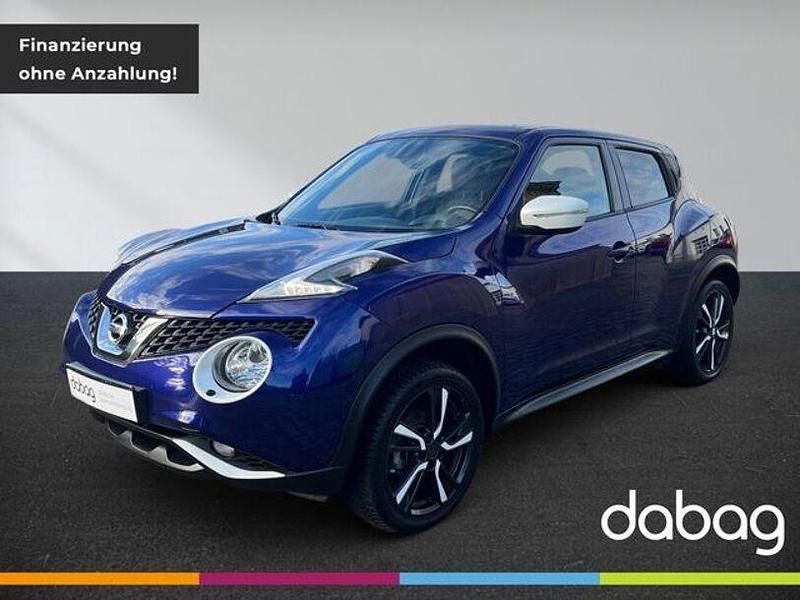 Blau Gebraucht 2017 Nissan Juke N-Connecta SUV | 9.975 € (Fairer Preis) - Bild 1/4