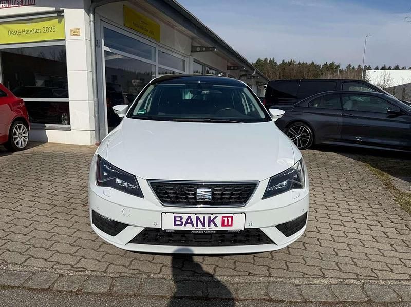Gebraucht Seat Leon Style 110 PS (80 kW) 2018 "nevada" weiss Kleinwagen