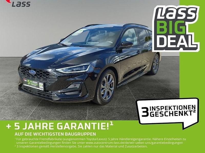 Obsidianschwarz metallic Gebraucht 2024 Ford Focus ST-Line X Limousine | 24.780 € (Fairer Preis) - Bild 1/4