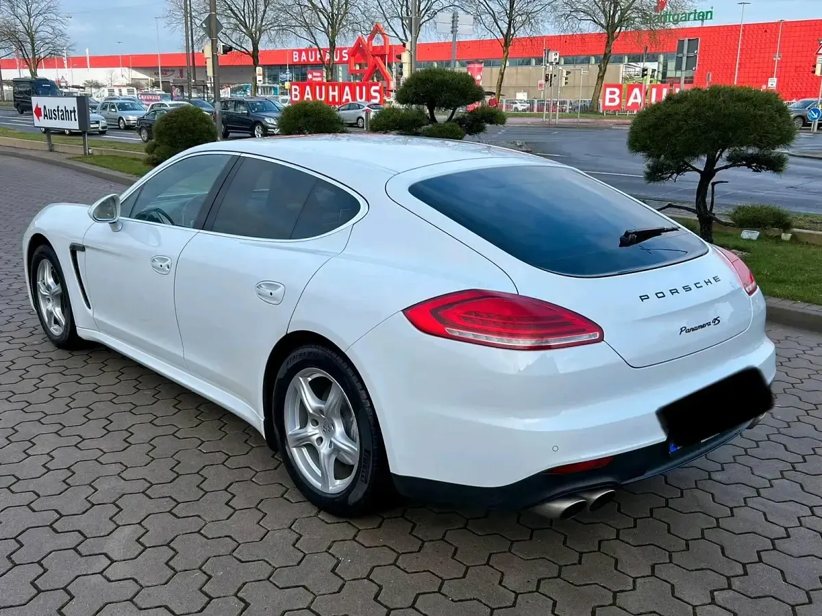 Gebraucht Porsche Panamera 4S 420 PS (308 kW) 2014 Weiß Kleinwagen