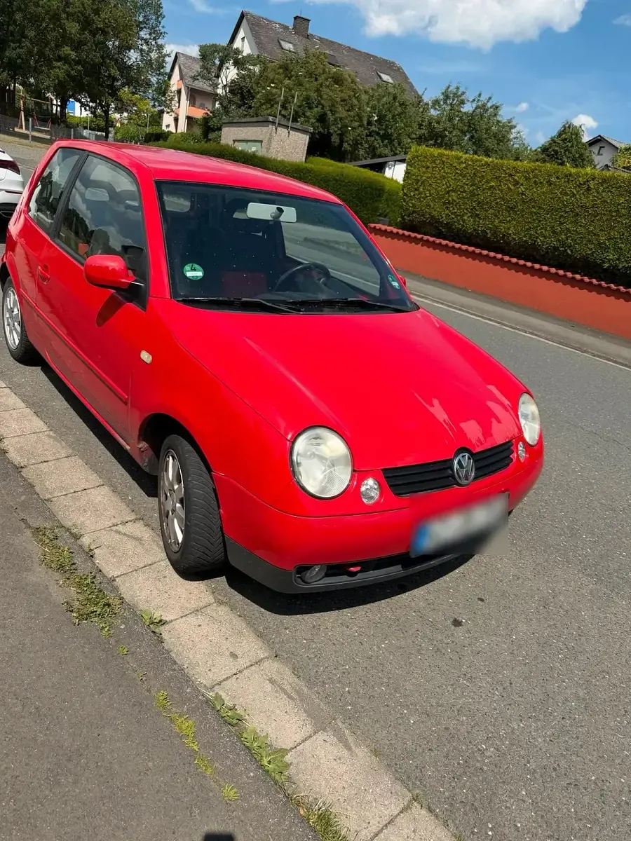 Gebraucht VW Lupo 75 PS (55 kW) 2001 Rot Kleinwagen