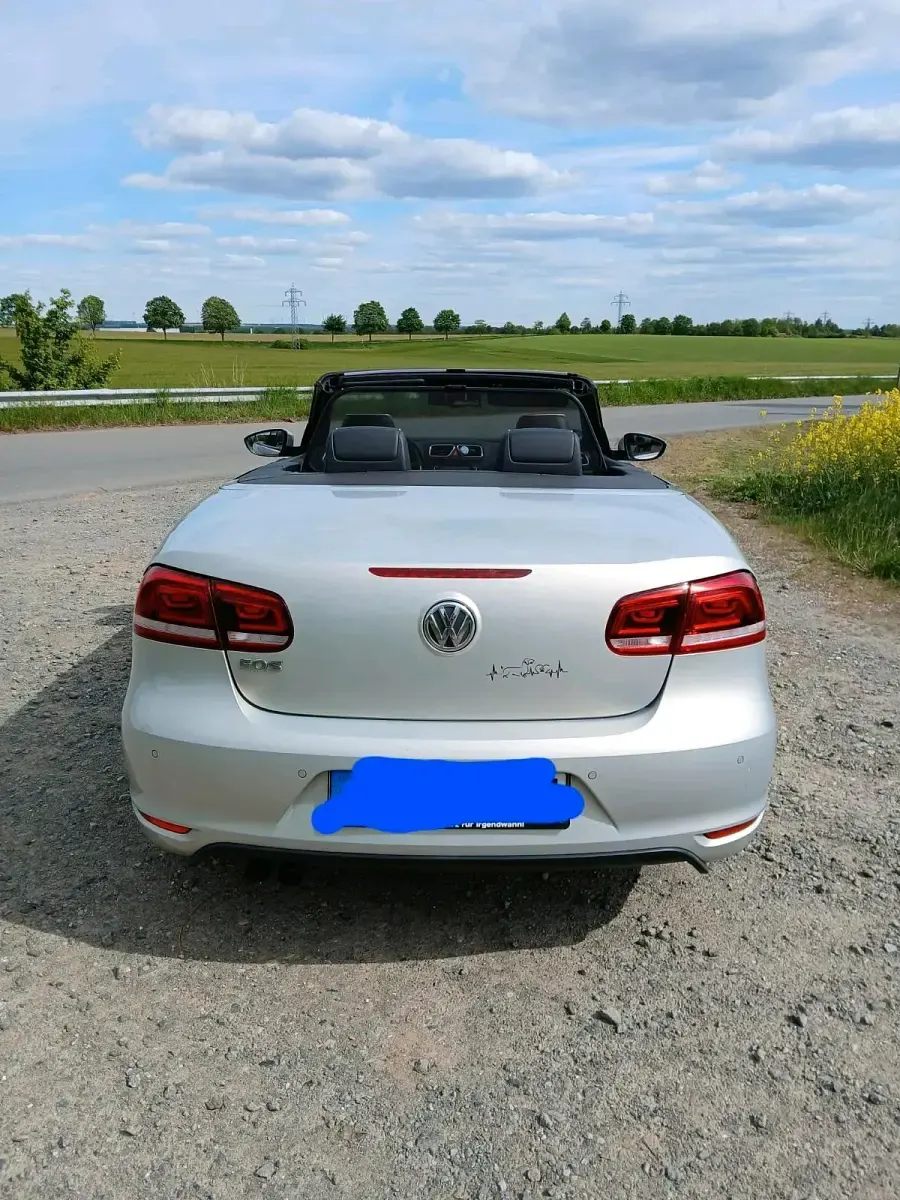 Gebraucht VW Eos 140 PS (102 kW) 2014 Silber Cabrio