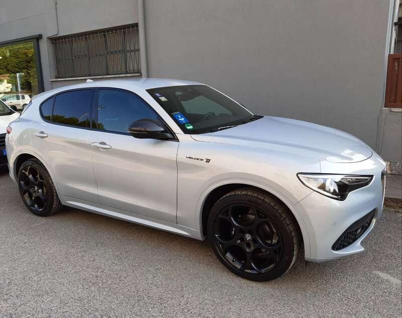Weiß Gebraucht 2021 Alfa Romeo Stelvio Ti SUV | 31.000 € (Fairer Preis) - Bild 1/1
