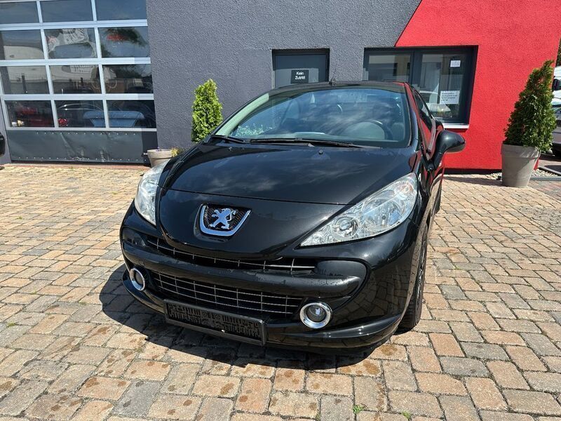 Schwarz Gebraucht 2008 Peugeot 207 CC Sport Cabrio | 1.290 € (Fairer Preis) - Bild 1/4