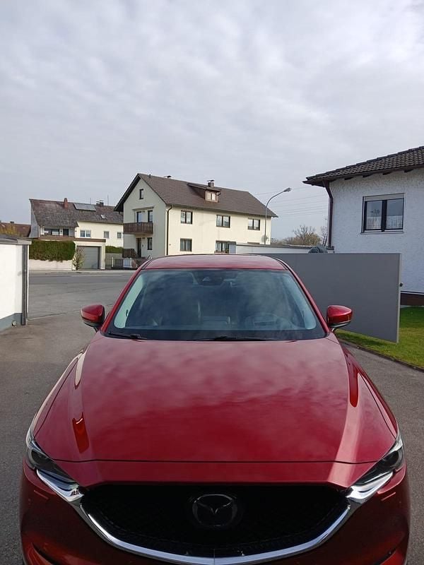 Gebraucht Mazda CX-5 175 PS (128 kW) 2018 Rot SUV