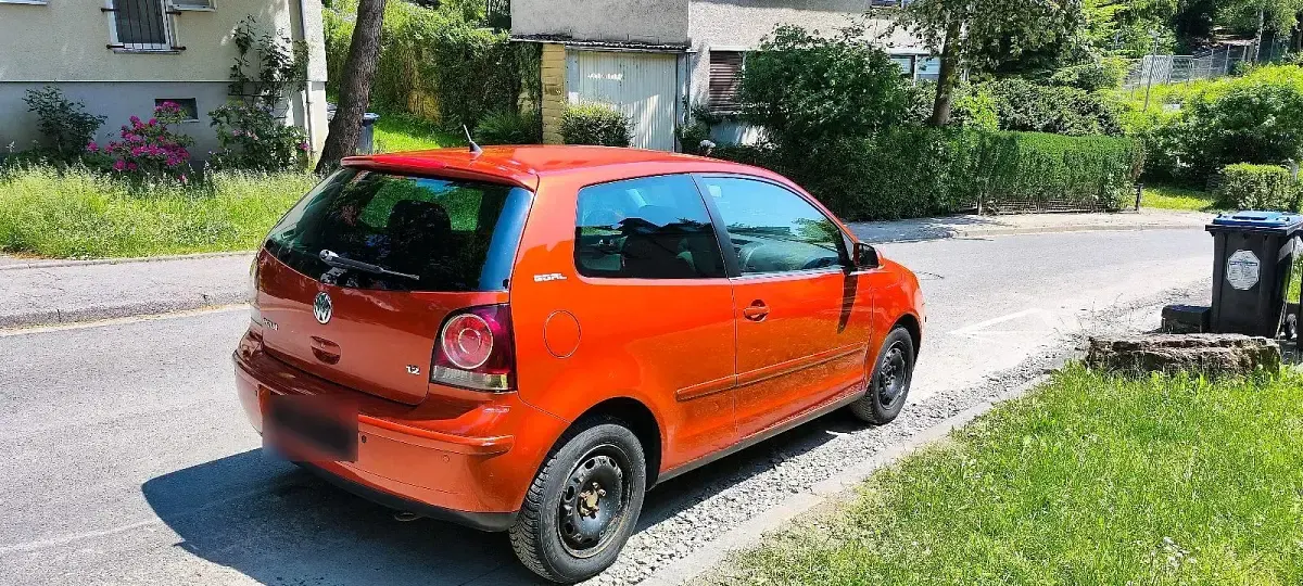 Second-hand VW Polo 64 CP (47 kW) 2007 Portocaliu Hatchback