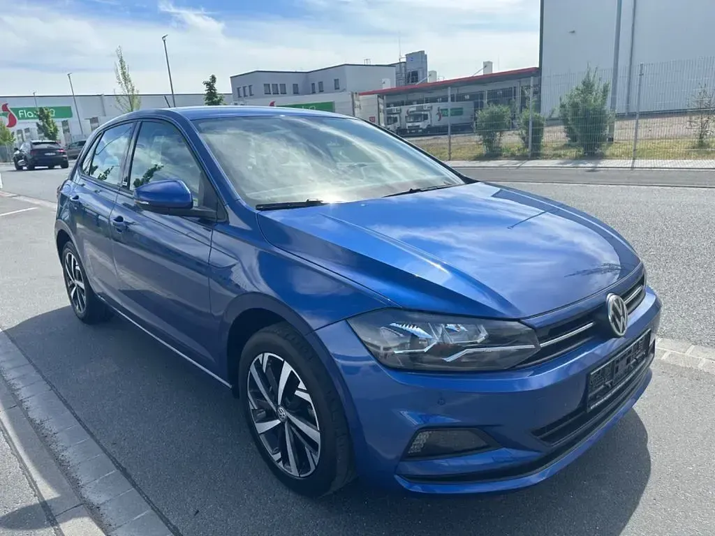 Second-hand VW Polo 95 CP (69 kW) 2019 Albastru Hatchback