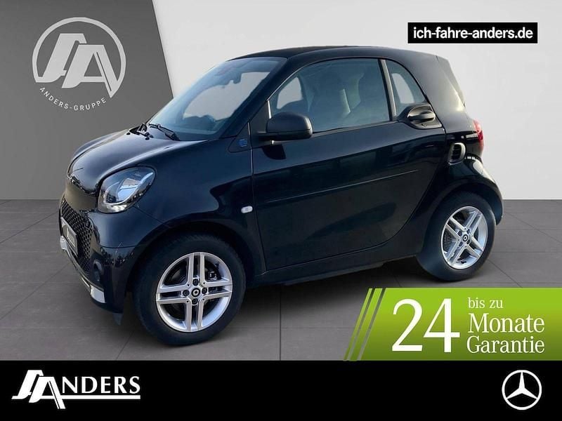 Schwarz Gebraucht 2021 Smart ForTwo Coupé Passion Kleinwagen | 10.114 € (Guter Preis) - Bild 1/3