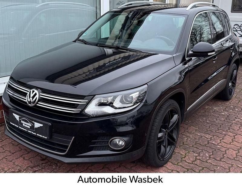 Schwarz Gebraucht 2014 VW Tiguan Sportline SUV | 12.990 € (Fairer Preis) - Bild 1/4