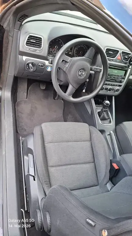 Gebraucht VW Eos 122 PS (89 kW) 2014 Schwarz Cabrio