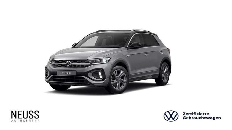 Indiumgrau metallic Gebraucht 2025 VW T-Roc R-line SUV | 31.420 € (Guter Preis) - Bild 1/3