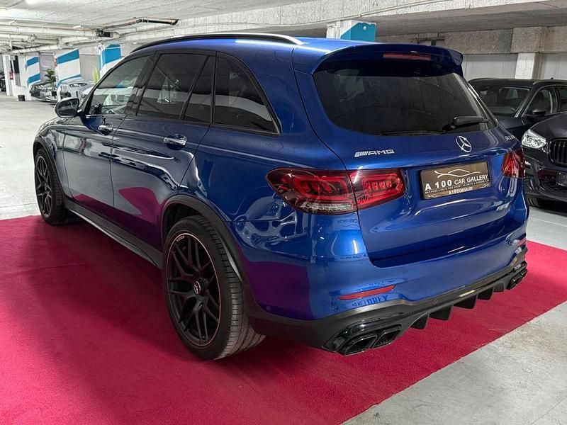 Gebraucht Mercedes GLC63 AMG AMG 476 PS (350 kW) 2021 Blau SUV