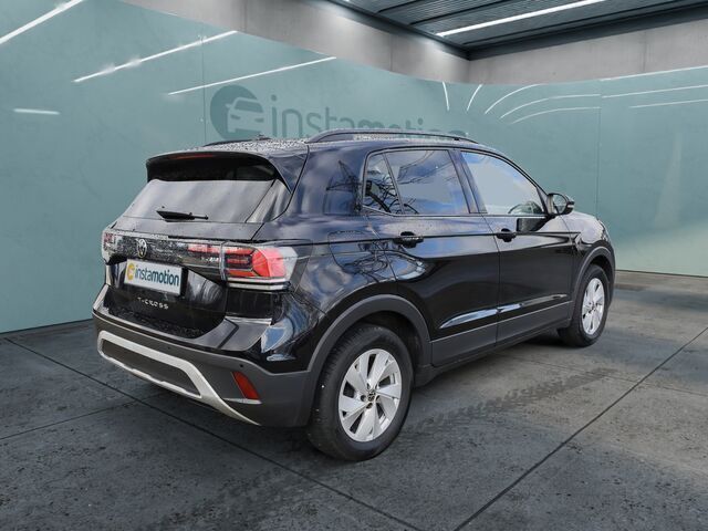 Gebraucht VW T-Cross Life 95 PS (69 kW) 2024 Schwarz SUV
