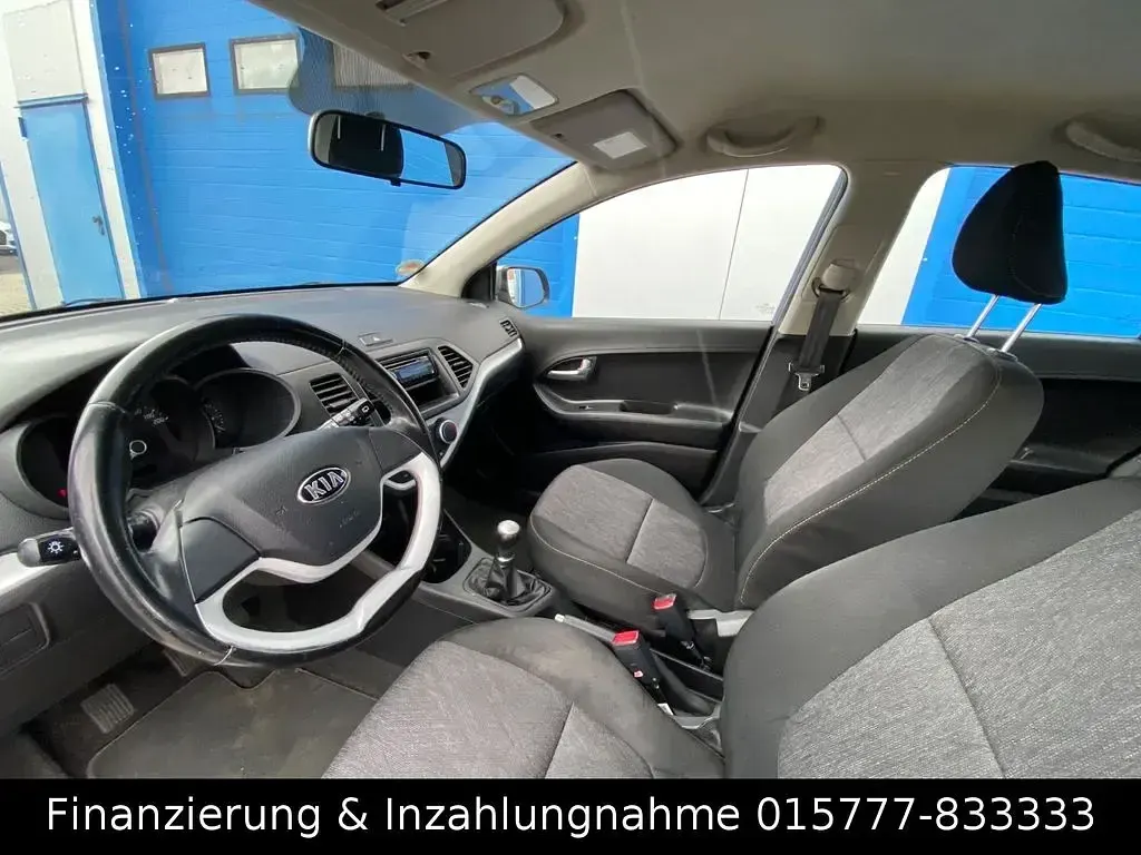 Gebraucht Kia Picanto Edition 7 69 PS (50 kW) 2013 Grau Kleinwagen