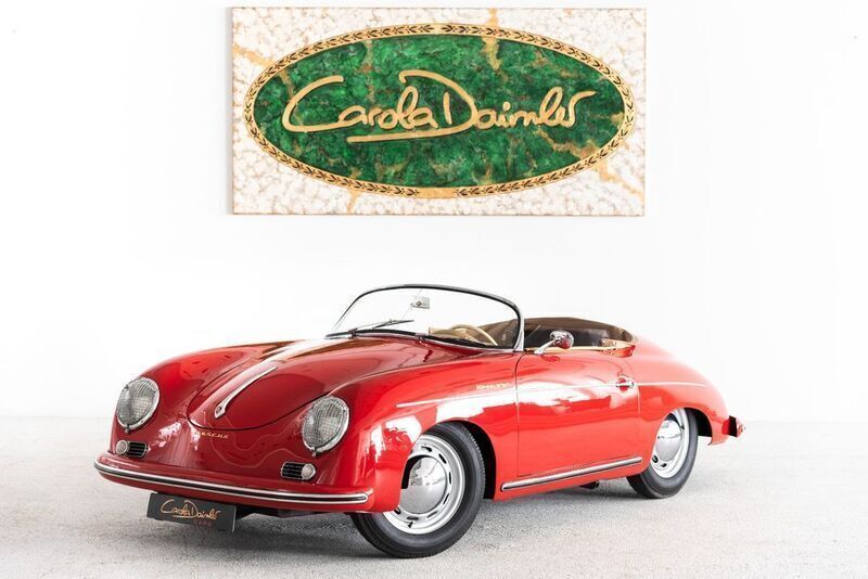 Rot Gebraucht 1955 Porsche 356 Cabrio | 249.000 € - Bild 1/4