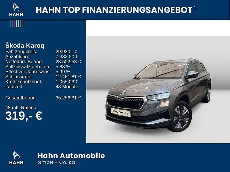 Gebraucht Skoda Karoq Style 150 PS (110 kW) 2024 Graphitegrau metallic SUV
