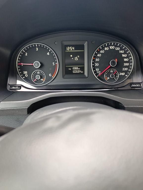 Gebraucht VW Caddy Trendline 75 PS (55 kW) 2016 Weiß Van / Kleinbus