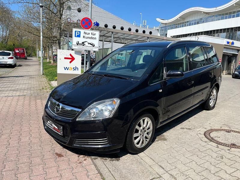 Gebraucht Opel Zafira Edition 140 PS (102 kW) 2005 Schwarz Van / Kleinbus