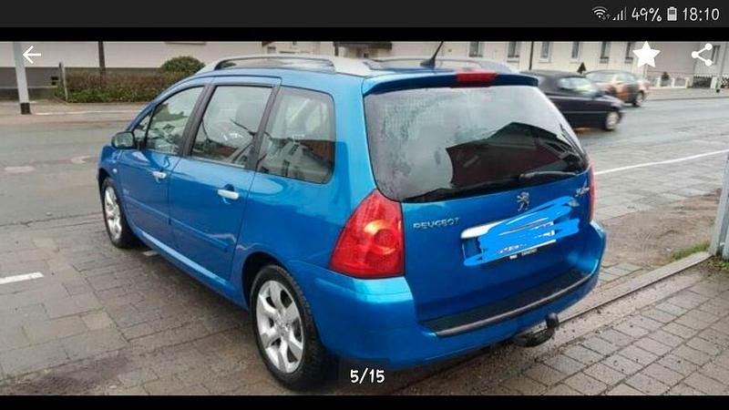 Gebraucht Peugeot 307 110 PS (80 kW) 2006 Blau Kombi