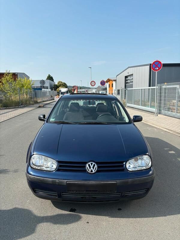 Blau Gebraucht 1998 VW Golf IV Limousine | 1.499 € (Fairer Preis) - Bild 1/4