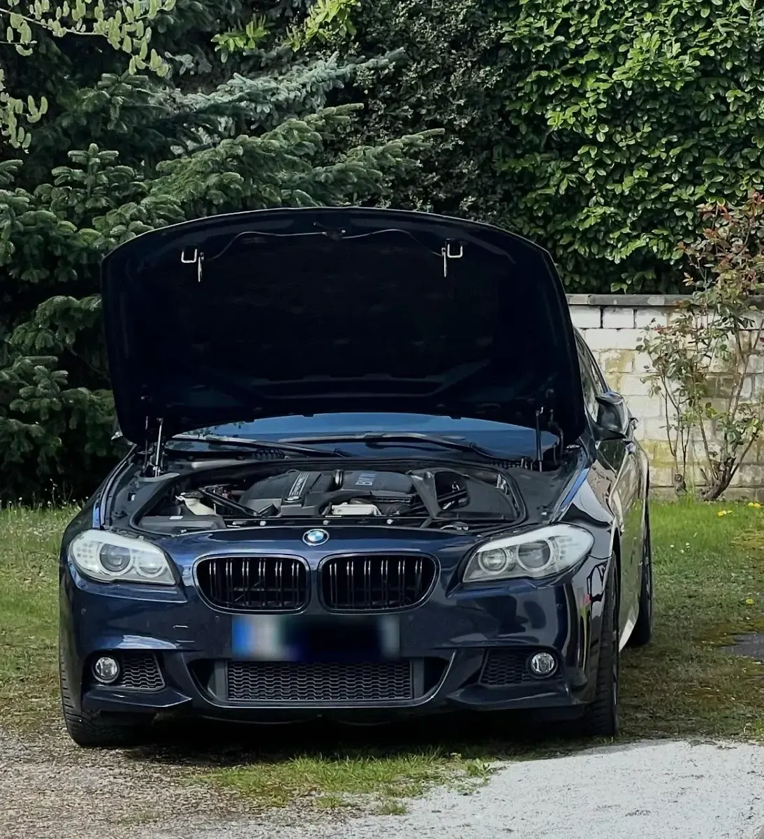 Käytetty BMW 535 M Performance 306 HP (225 kW) 2012 Sininen Sedan
