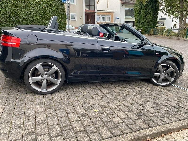 Gebraucht Audi A3 Cabriolet S-Line 160 PS (117 kW) 2012 Schwarz Cabrio