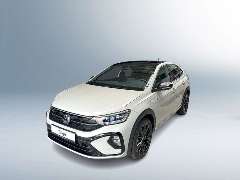 Ascotgrau schwarz Gebraucht 2024 VW Taigo R-line SUV | 33.280 € (Teuer) - Bild 1/4