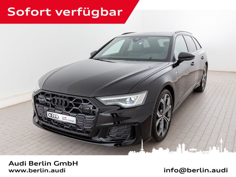 Schwarz Gebraucht 2022 Audi A6 S-Line Kombi | 81.900 € - Bild 1/4