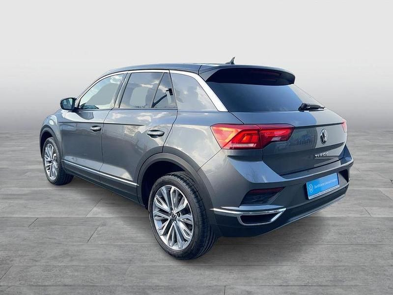 Gebraucht VW T-Roc Style 150 PS (110 kW) 2021 Indiumgrau metallic schwarz SUV