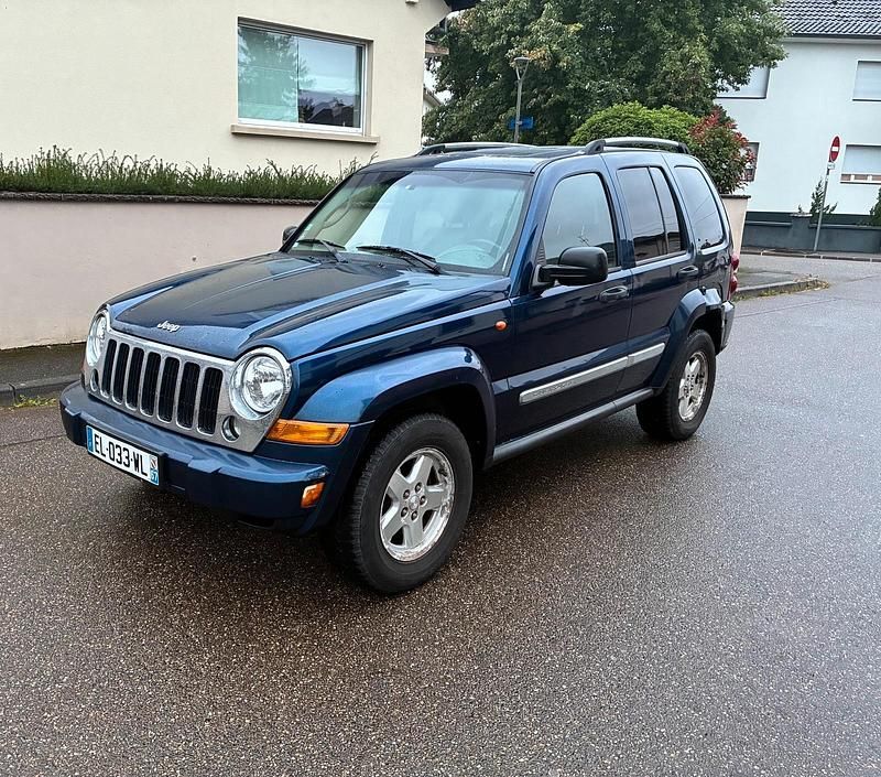 Blau Gebraucht 2005 Jeep Cherokee Limited SUV | 2.500 € (Superpreis) - Bild 1/4