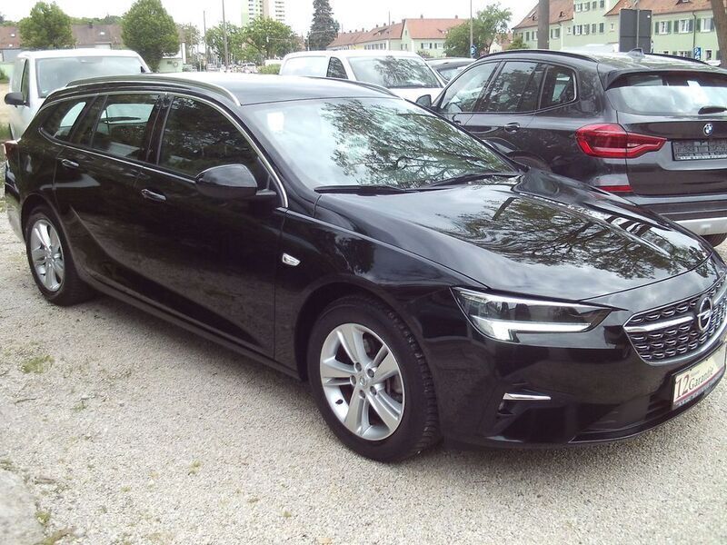 Onyx schwarz Gebraucht 2021 Opel Insignia Elegance Kombi | 21.200 € (Guter Preis) - Bild 1/4