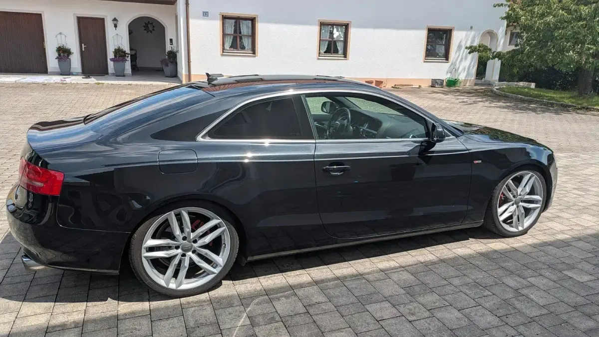 Gebraucht Audi A5 S-Line 239 PS (175 kW) 2009 Schwarz Coupé