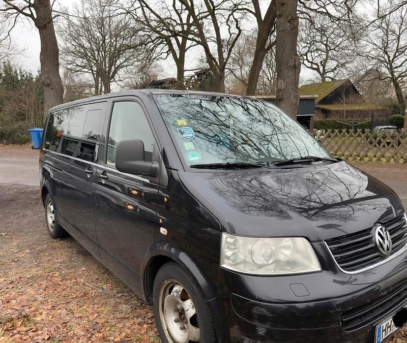 Schwarz Gebraucht 2007 VW Caravelle Van / Kleinbus | 5.900 € (Guter Preis) - Bild 1/4