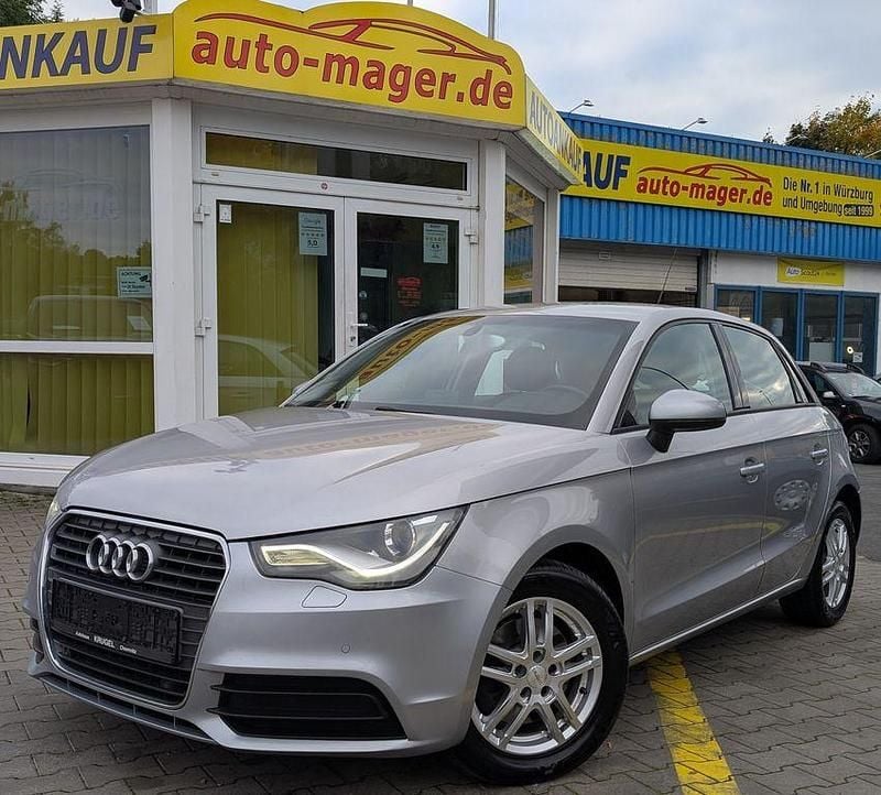 Silber Gebraucht 2014 Audi A1 Sportback Attraction Kleinwagen | 6.450 € (Superpreis) - Bild 1/4