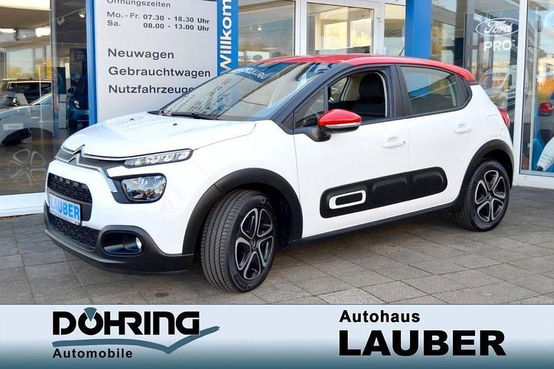 Polarweiss Gebraucht 2022 Citroën C3 Feel Kleinwagen | 12.750 € (Fairer Preis) - Bild 1/4