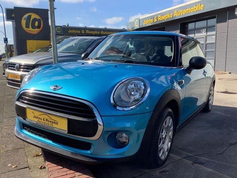 Blau Gebraucht 2017 Mini ONE Kleinwagen | 10.490 € (Etwas zu teuer) - Bild 1/4